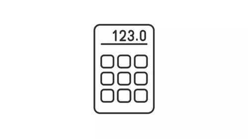 Calculator animated icon