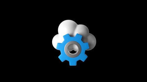 3D-Animation für Cloud-Dienste | Alpha Channel