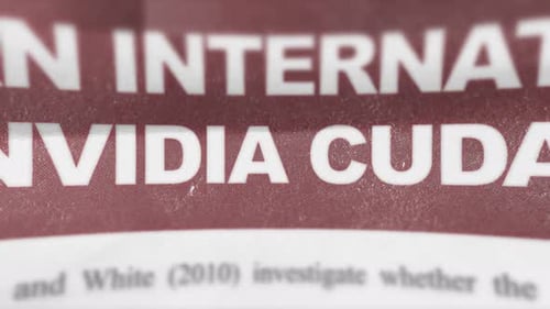 Nvidia CUDA Highlight on Document Text Loop