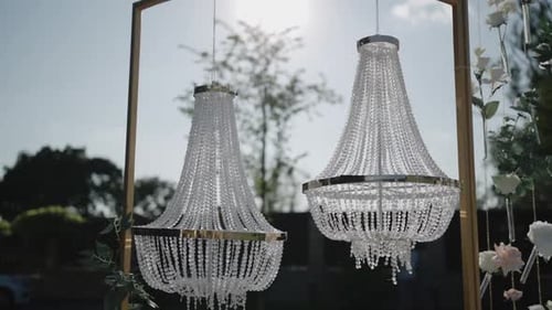 Candelabro de cristal