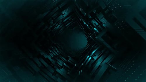 Sci Fi Tunnel Aniamtion V2