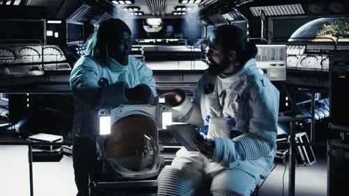 Researchers Fly Together in Starship to Mars