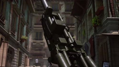 Cannon Gun in the City