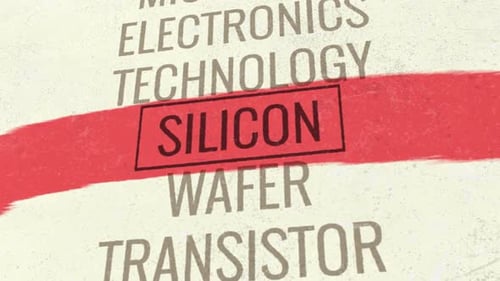 Silicon 3D Scrolling Title Animation