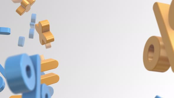 Floating 3D Math Symbols Animated Loop Background, Backgrounds Motion ...