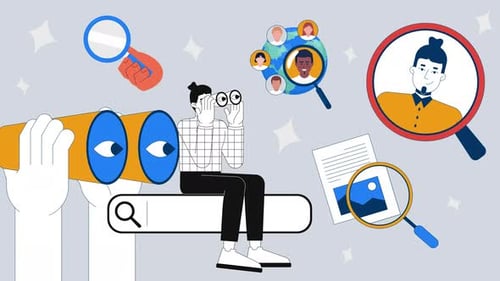 Animated Global Search for Talent and Information