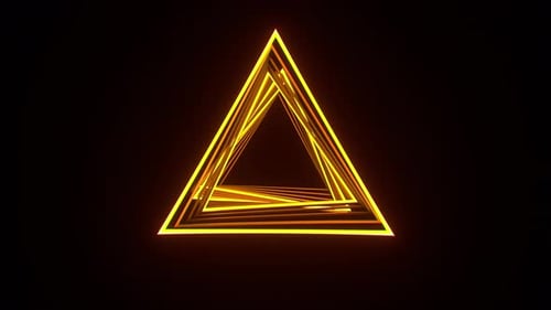 Glowing Triangle