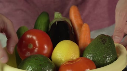 Fresh Vegetables in a Bowl for Nutrition