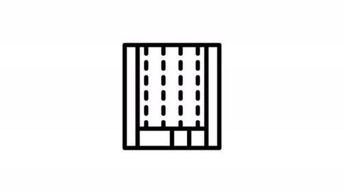 track line icon animation