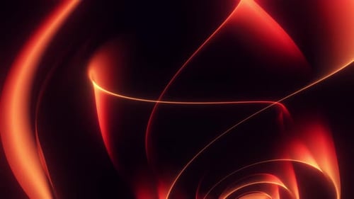 Futuristic Fiery Abstract Modern Background Loop