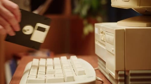 Using Diskette for Old Computer