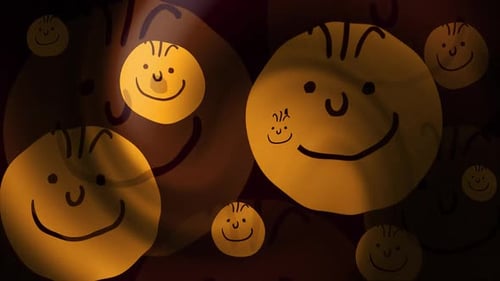 Bucle de fondo con emojis de risa