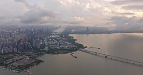 Aerial photo of the bridge 00208