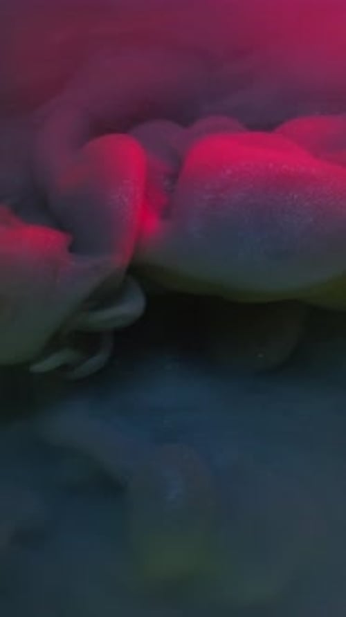Encre verticale Grunge Fume Gloss Flow Glitter Cloud