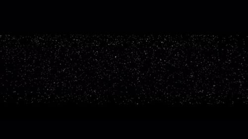 Ultra Wide Looped Falling Snowflakes