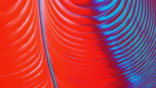 Movable Bluered Background with an Ornamental Pattern