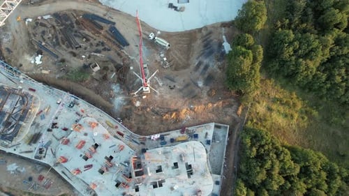 Aerial Construction Site