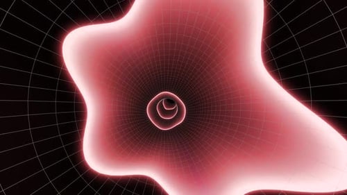Wormhole Traveling Through Space and Time 3d Animation Loop Background