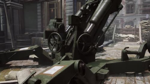 Cannon Gun in the City