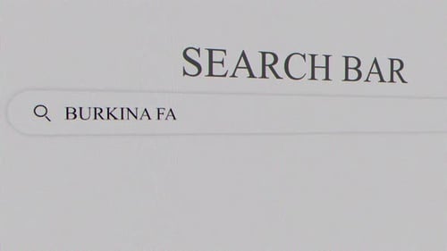 Burkina Faso Search Bar