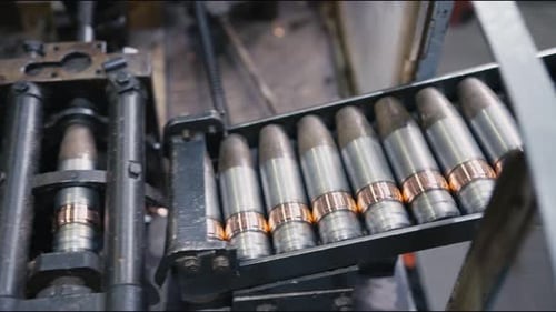 Industrial Ammunition Cartridge Manufacturing with Automation