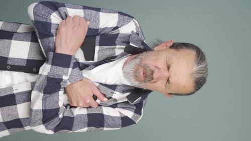 Vertical video of Heart attack.