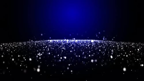 Auszeichnungen Shiny Blue Particles Loop
