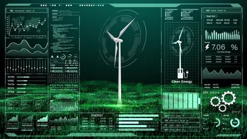 Futuristic Clean Energy 01716