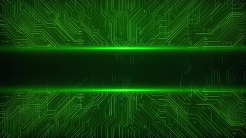 Red Circuit Board Digital Data Moving CPU Backgrounds Abstract Computer Processing Organizing Data