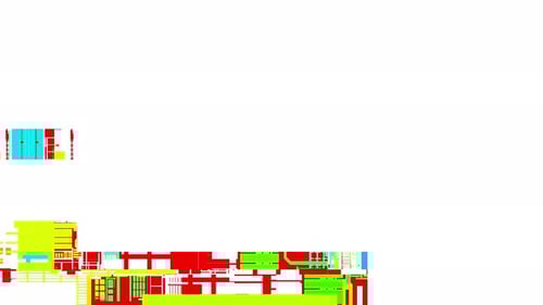 Colleción de corrupción: superposición de datos del efecto parpadeante de la señal analógica de una cinta VHS con bandas o