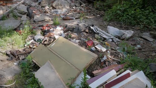Environmental Problems Construction Debris on the Ground