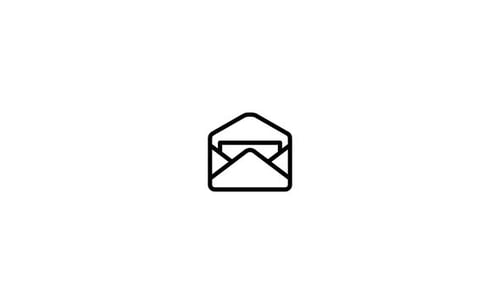 Animated Envelope Icon Closing Email Message Animation