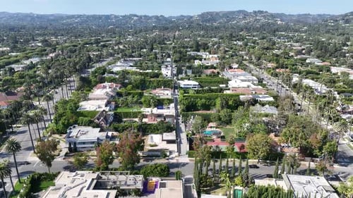 Beverly Hills at Los Angeles in California United States.