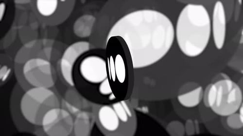 Medium 3d Logo Animation With Gradient Abstract Background