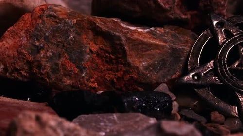 Religion Symbol Pentagram On Fire 3