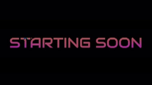 Starting soon neon text animation suitable for video live streaming. Looped Glowing Light 4K.