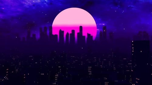 metaverse technology background template overlooking the moon
