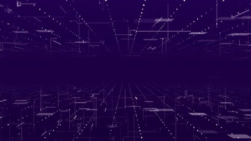 Digital Wave Background Concept Cyber Technology Futuristic Stream Data Flow