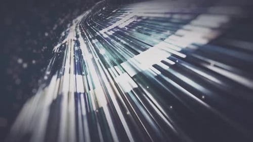 Shiny Lights Lines Animation Background