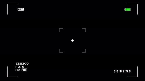 Cinematic Camcorder Interface