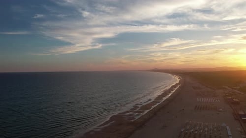 Beautiful Seascape on a Sunny Summer Day