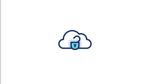 Cloud Server Animated Icon