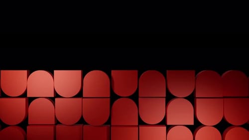 Orange Modern Architectural Design Element
