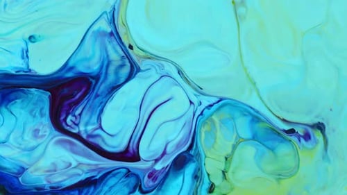 Abstract Colorful Ink Movements Spreads On Water Texture 367