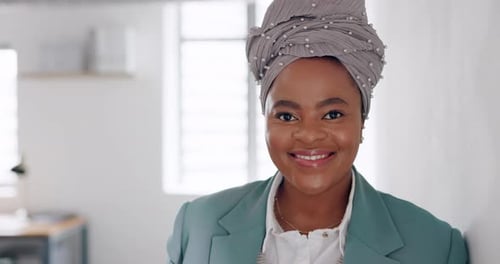 Smiling Woman in Blazer Close Up Portrait