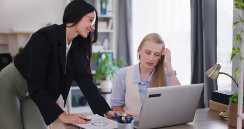 Employees Working on New Marketing Project