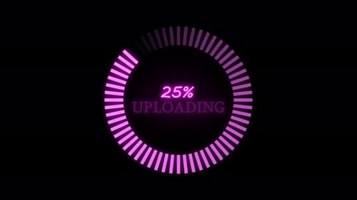 Loading circle animation . process loading bar, rotating ring spinning Vd1546