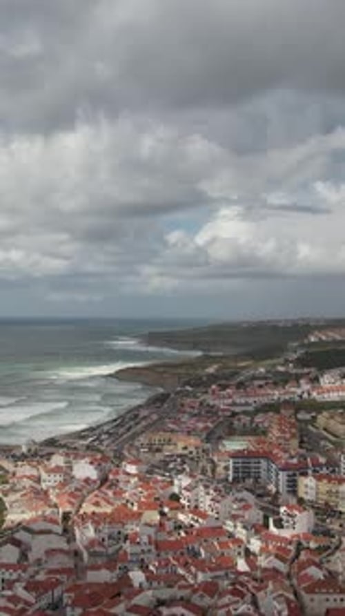 City of Ericeira Portugal Vertical Video