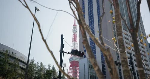 Tokyo Tower Street View, Tokyo Japan