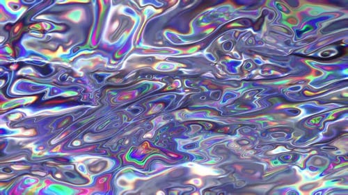 Clear Abstract Refracting Fluid Texture Loop